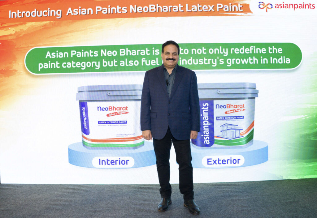 Asian Paints Launches Neo Bharat Latex Paint For Low Budget Consumers